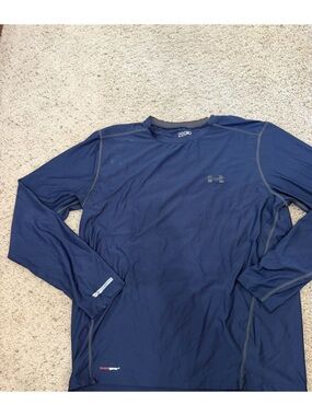 Under Armour Navy Blue Long Sleeve Tech Shirt